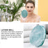 INNERNEED Soft Silicone Body Cleansing Brush, Gentle Exfoliating Shower Scrubber for All Skin Types (Dark Green)