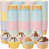 Jingmore 240 Pcs Ice Cream Bowls Paper Ice Cream Cups 4/6/8 oz Containers