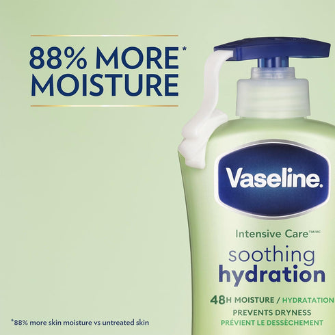 Vaseline Intensive Care Body Lotion for Dry Skin, 20.3 oz