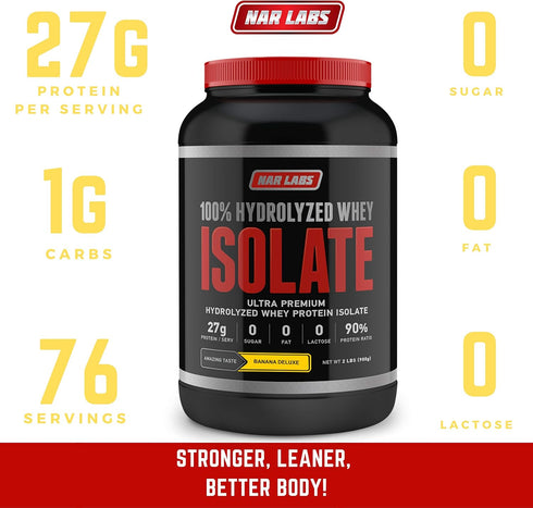 Hydrolysed Whey Isolate - 2lbs (Banana)