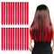 Kyerivs 24PCS Colored Clip in Hair Extensions for Girls - 20Inch Rainbow Straight Synthetic Hairpieces