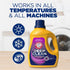 HAMMER 75 Oz, 50 ARM & Deep Clean Odor Formula Liquid Laundry Detergent, Radiant Burst Scent, Fl Loads