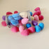 Mini Makeup Sponge Multi-colored Set, 10 Pcs Small Beauty Blender for Foundation, Powder, and Concealer
