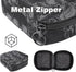 MUOOUM Sanitary Napkin Storage Bag, Cool Skull Pattern Menstrual Cup Pouch, Portable Sanitary Napkin Pads Storage Bags