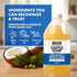 HARRIS 64 Oz Multi-Purpose Pure Liquid Castile Soap for Home Cleaning, Multi-Purpose Cleaner, For Dish Soap, Laundry