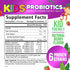 Kids Probiotic Gummies - Chewable Daily Probiotics for Kids Ages 3+ - Natural Digestive & Immune Health Support Vitamin - Nature's Recommended Vegan, Gluten & Dairy Free, Berry Flavored - 60 Gummies