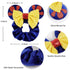 Cute Snow White Mouse Ear Hair Scrunchies for Girls, Velvet Hair Bow Ties, Ponytail Party Favors, Cosplay Accessories