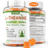 L-Theanine 200mg Gummies Sugar Free - GABA, 5-HTP, Ashwagandha & Vitamin D3 for Relaxation Support - 2 Packs