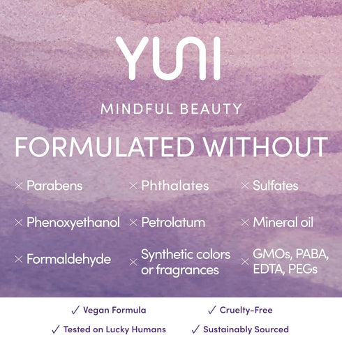 YUNI Beauty My OM World Calming Body Mist, 4oz, Natural Aromatic Oils for Relaxing Stress Relief & Focus