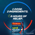 Advil Dual Action Coated Caplets with 250 Mg Ibuprofen & 500 Mg Acetaminophen, 2 Count x 50 for 8 Hour Pain Relief