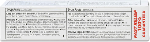Miconazole Globe (6 Pack) 2% Nitrate Antifungal Cream, Cures Most Athletes Foot, Jock Itch, 1 OZ Tube