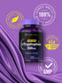 Carlyle L-Tryptophan 500mg - 120 Capsules, Amino Acid Supplement, Free Form, Premium Formula, Non-GMO & Gluten Free