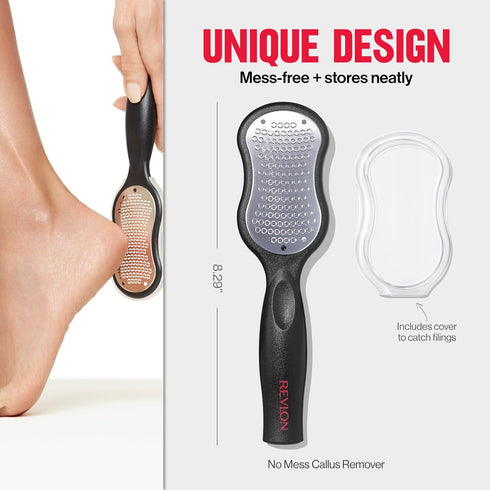 Revlon Callus Remover, Foot File for Wet or Dry Skin, Easy to Use Pedicure Tool (Pack of 1)