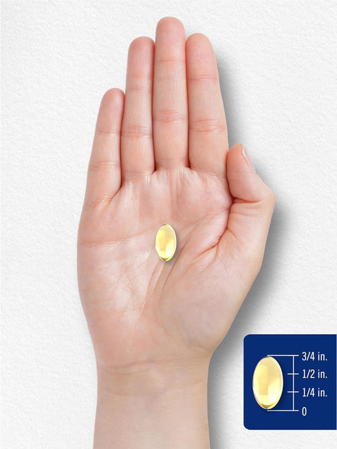 Carlyle Vegan Omega 3 Supplement | 60 Softgels | 1290 mg | Plant Based | Non-GMO & Gluten Free from Algae Oil