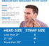 Chin Strap for Sleeping - Anti Snoring Device for Men and Women, Double Airflow Jaw Strap, Medium for CPAP Users