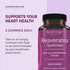 Reserveage Beauty - Resveratrol Gummies 100 mg | Antioxidant Supplement for Heart Health, Supports Healthy Aging, Vegan