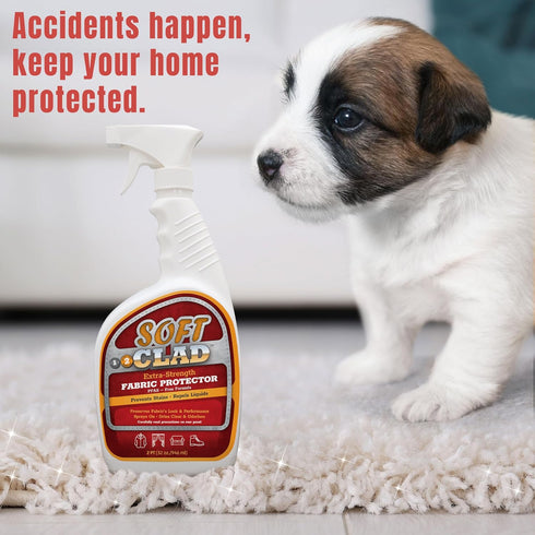 Extra Strength Fabric Protector Spray, 32oz, Prevents Stains and Repels Liquids for Furniture, Shoes, and Upholstery