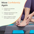 Hammer Hammertoe 4 Count ZenToes Toe Corrector for Women & Men - Reusable Fabric Buddy Wraps for Broken Toes