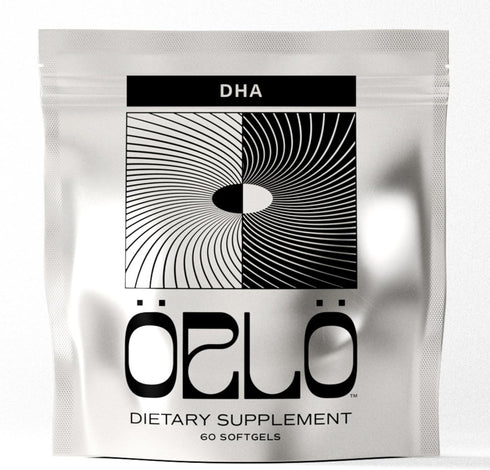 Orlo DHA - Vegan Triple Strength Omega 3 Supplement - Plant Based DHA & EPA Algae Oil, 60 Mini Softgels