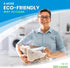 Laundry Detergent Sheets - 50 Sheets (100 Loads) | Fragrance Free, Eco Earth Friendly Clean Breeze, Non-Toxic