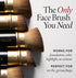 LAURA GELLER NEW YORK Retractable Black Kabuki Brush - Makeup Brush for Liquid, Cream and Powder Face