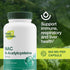 NAC Supplement - N Acetyl Cysteine - High Dosage 600mg - Pure NAC Powder - 90 Vegan Capsules