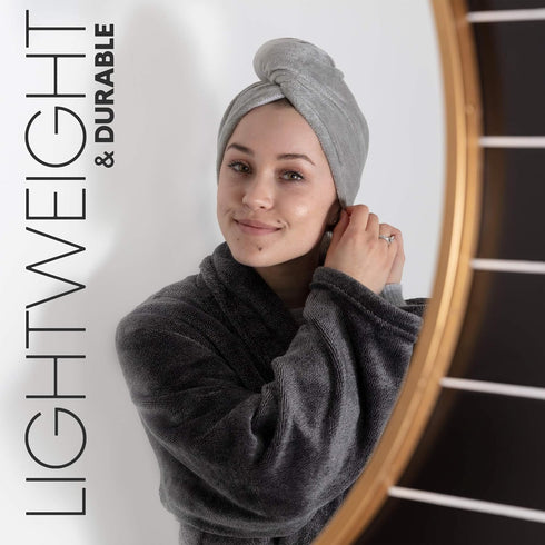Ultimate Microfiber Hair Towel Wrap for Women - Quick Drying & Gentle Care, Perfect Hair Towel Solution