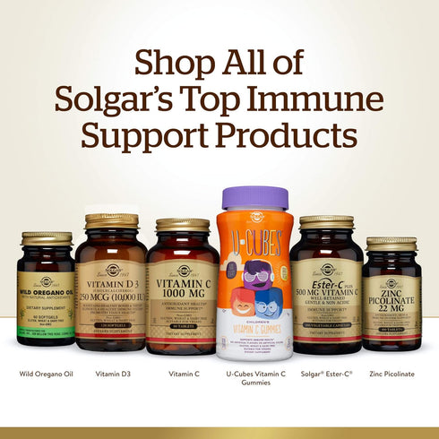 Solgar Vitamin C 500 mg | 250 Vegetable Capsules | Antioxidant & Immune Support | Non-GMO, Vegan, Gluten Free