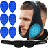 Wisdom Teeth Ice Pack Head Wrap, Blue Ice Pack for Toothache Pain Relief with 6 Gel Packs for Oral Surgery Recovery