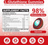 Oakevlp 2500MG Gummies 98% Extra Powerful Liposomal Glutathione for skin whitening,Enhance Absorption-Complex