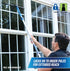 Unger Professional 18” EZ Change Window & Glass Cleaning Squeegee - Streak Free Results for Large and Small Windows