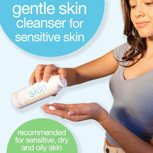 Kidskin Gentle Skin Cleanser for All Skin Types - Face Wash for Kids- Hydrating Facial Cleanser for Teens Girls & Boys - Preteen Care for 8 Years Old or Above, Cruelty-Free- 5 fl. oz