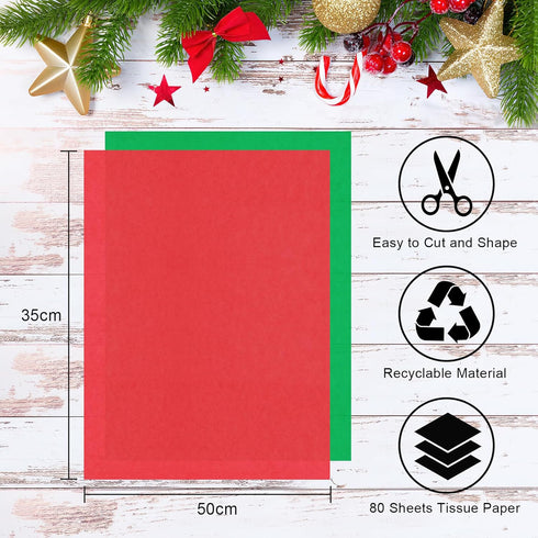 AORZIT 140 Sheets Red Tissue Paper Bulk for Gift Bag 20" x 14" Red Wrapping Tissue Paper Bulk for Gift Packaging Storage Moving Supplies Weddings Birthday Mother's Day DIY Project Crafts Decor by AORZIT