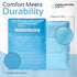 XL Reusable Ice Pack for Injuries | 11" x 14.5" - 2 Pack | Hot & Cold Pack for Back Pain Relief, Flexible