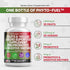 Clean Nutraceuticals Fruits and Veggies Supplement Reds & Green Superfood - Balance of Over 70 Fruit & Vegetable Supplements Capsules with Probiotics Prebiotics Digestive Enzymes - 120 Ct USA