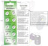 SKOANBE SR516SW 317 1.5V Button Coin Cell Silver Oxide Watch Battery (10-Pack)