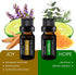 Pure Daily Care Aromatherapy Top 10 Essential Oil Synergy Blend Set - 10 x 10 ml Blends, Therapeutic Grade
