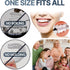 Mouth Guard for Grinding Teeth, Sleep Night Guard, Teeth Bruxism Protection, 2 Set with Travel Case