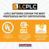 LCPLC -707 B9670MC, A6BAT-MRBAT, 3.6V, 2100mAh Replacement Battery - Mitsubishi MR-JBAT - Non-Rechargeable Lithium PLC