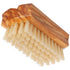 REDECKER Natural Pig Bristle Travel Nail Brush with Waxed Olive Wood Handle, 2-1/4-Inches