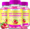 PMS Gummies - Happy Flow PMS Support Supplement for Women - Strawberry