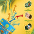 Biodegradable Kids Flossers, Eco-Friendly Dental Floss Picks for Children, Compostable (100 Pack, Mint)
