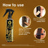 OURO 100% Pure Moroccan Argan Oil, 4.22 Oz - Natural Antioxidant for Hair, Moisturizes and Controls Frizz