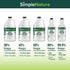 SimpleNature 80% (32 oz, 4 Pack) Vinegar fl - Super Concentrated Vinegar for Heavy-Duty Cleaning Power for Home