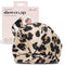 Kitsch Luxury Shower Caps for Women, Reusable Waterproof Large Cap, Non-slip Quick-dry Hair Cap, Leopard Design