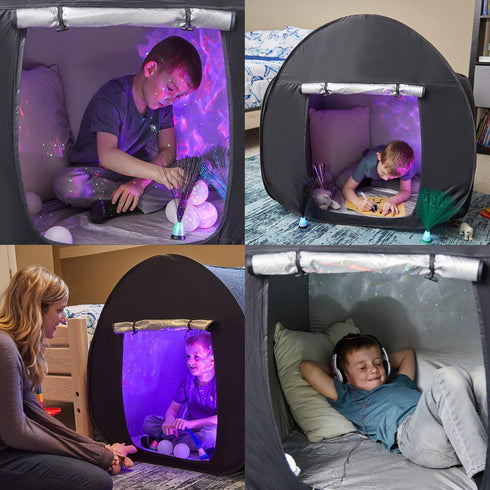 Sensory Tent | Calm Corner for Children to Play and Relax | Sensory Corner | Helps with Autism, SPD, Anxiety & Improve