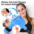 Shoulder Ice Pack Wrap - Larger Rotator Cuff Cold Therapy Support Brace for Pain Relief, Reusable Gel Compress