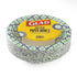 Glad Round Disposable Paper Bowls, 16 oz, 40 Count, Soak Proof, Cut-Resistant, Microwaveable, Blue and Green Daisies