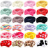 WILLBOND 24 Pack Spa Headband Bow Hair Band for Women, Adjustable Makeup Headband for Face Wash, 24 Styles