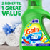 Gain Ultra Oxi Liquid Laundry Detergent, 128 loads, 184 fl oz, Waterfall Delight Scent, HE Compatible 2-in-1